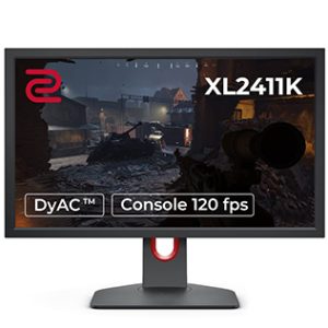 BenQ ZOWIE XL2411K 24Inch TN Panel Monitor (Gray) (Minor Scratch On Screen) (Pre-owned)